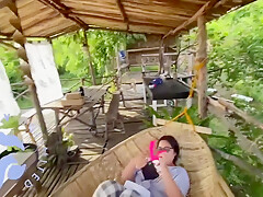 Sneaky Vibrator Ni Frisky Ultd Sa Bundok Tamang Jakol Lang Patago ( 2/5)