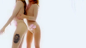 Soapy Lesbians Fist & Gape Their Winking Buttholes
