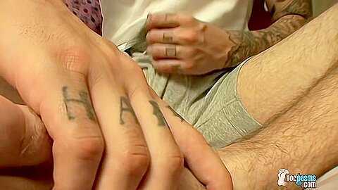 Sock On Cock Fun With Evan - Evan Heinze