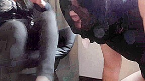 Sock sniffing, smelling training by Mistress Ronja by Foot Girls