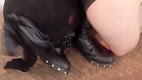 Sock sniffing, smelling training by Mistress Ronja by Foot Girls