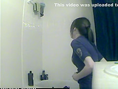 Spy girl pee