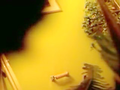 Spying an exotic girl take a peepee