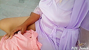 Sri Lanka - Stealing Stepmoms Panty (කඩමමග ජගය හරකම කරල මටට) Milf Homemade With Asian Milf