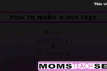 Step Mommy Fucks Step son In Hot Babe 3some Copulation Tape With Janet Mason