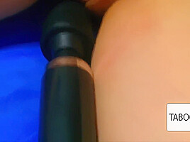 Step Sister Allowed Her To Be Tied Up And Masturbated To Her, And Then Cum On Her Ass 12 Min