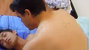 Step daddy fucks twink Michael and he enjoys that experience