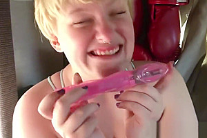 Step daddy's FTM Trans boi Teen (18) Sex slave - New Sex Toy & Blowjob in RV