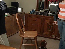 Step daughter and Step mom punished