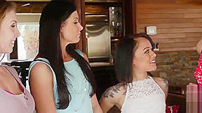 Step mother Step daughter exchange club with Reagan Foxx and Lena Paul