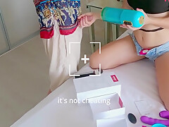 Stepbro Cums 3 Times In Shaking Squirting Pussy !!! Honey Play Box