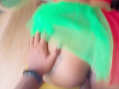 Stepdaughter Gets Fucked While Stuck In The Washing Machine
