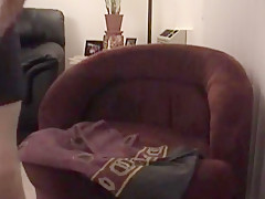 Str8 guy swallowing cum