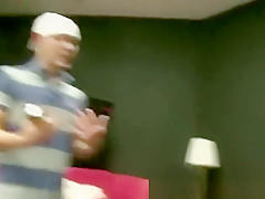 Straight pledges get sucked off by gay dudes in the dark