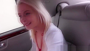 Stranded teen 18+ fingered and fucked in pussy