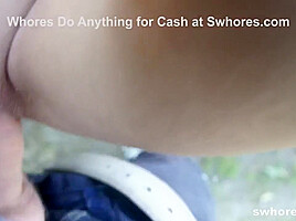 Street Slut said she'll do anything for E50 - Swhores