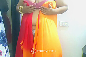 Stripping Her Clothes In Private For Her Husband