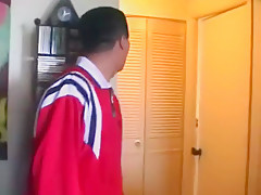 Stud Caught Jerkin Off, Roommate Fucks Him