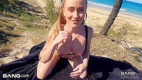 Stunning Got Ed On A Public Beach With Secret Crush
