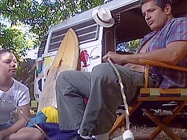 Stunningly Pretty Beauty Fucks In The Sun, Takes Dick Deep