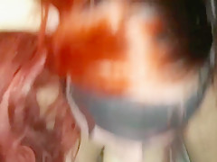 Stupid BITCH TAPS OUT to morning Face Fuck