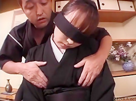 Subtitled mourning Japanese wife Aya Otosaki debt payback