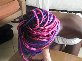 Sucking Training Of Submissive Black Slut - SoloAustria