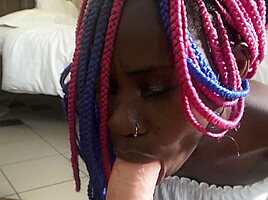 Sucking Training Of Submissive Black Slut - SoloAustria