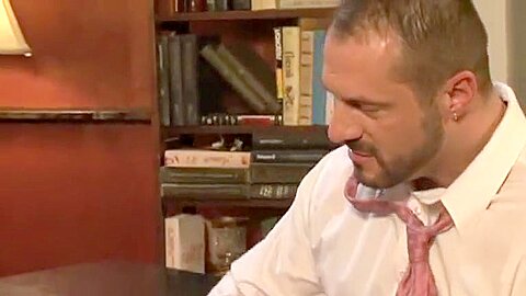 Suit Step daddy Fucks Office Boy