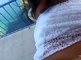 Super Public! Hot Ass Fuck With A Stranger - Alexandra Wett
