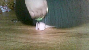Super Thick BBW Crushing Dildo Wih Sexy Feet