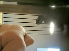 Sweet german girl naked on the hidden pool camera