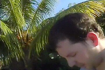 Sweet teen 18+ Rides On Cock Outdoors