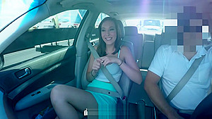 Sweetie Molly Manson enjoys her first shag on cam