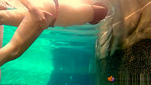 Swimming Turns Into a Lesbian Session