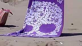Swingers sex on the beach