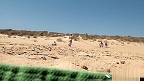 Swingers sex on the beach