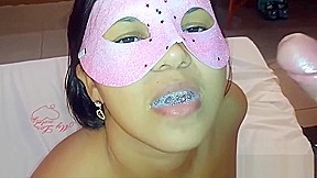 THE ADVENTURES OF THE MASKED BRIDE / Blowjob in Whites - 1