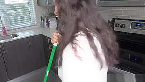 Taboo Virtual Sex with Latin Maid Violet