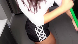 Taboo Virtual Sex with Latin Maid Violet