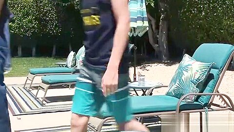 Taboo sex when twink sucks and fucks his stepbrother on cam