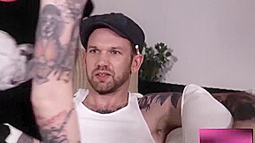 Tattooed Emo Nikki Hearts Gets Screwed By Her Bandmate