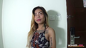 Tattooed Filipina gets impregnated by sex tourist
