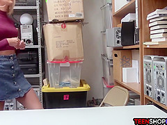 Teenie Thief Copulated By A Officer In His Office - Emma Hix