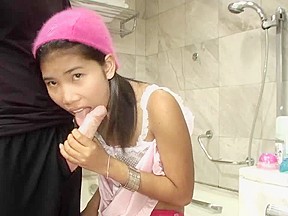 Thai Fuck toy Zoe eighteen gentle sucky sucky