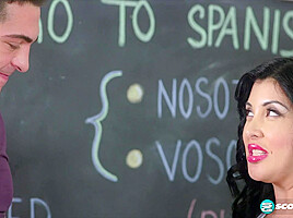That Busty, Lusty Spanish Teacher
