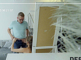 The Boss Fucked The New Secretary In The Pussy Pov At Home - Steve Q And Stacy Cruz