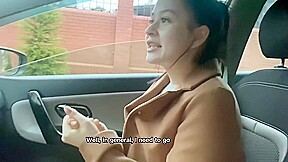The Girl Paid For The Trip With A Blowjob And Sex In The Village