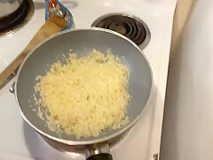 The Hairiest Woman On Earth Cooks Spanish Rice! Naked In The Kitchen Episode 68