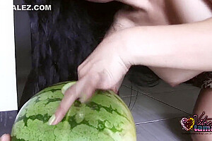 The Sexy Ladyboy Babe With Big Tits And A Desire For Some Hot Ass Fuckd A Melon Hole And Then Licks It